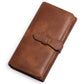 Vintage Wax Female PU Leather Wallet with Multiple Card and Cash Slots for United States Buyers - Wallet: Where Meets