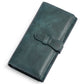 Vintage Wax Female PU Leather Wallet with Multiple Card and Cash Slots for United States Buyers - Wallet: Where Meets