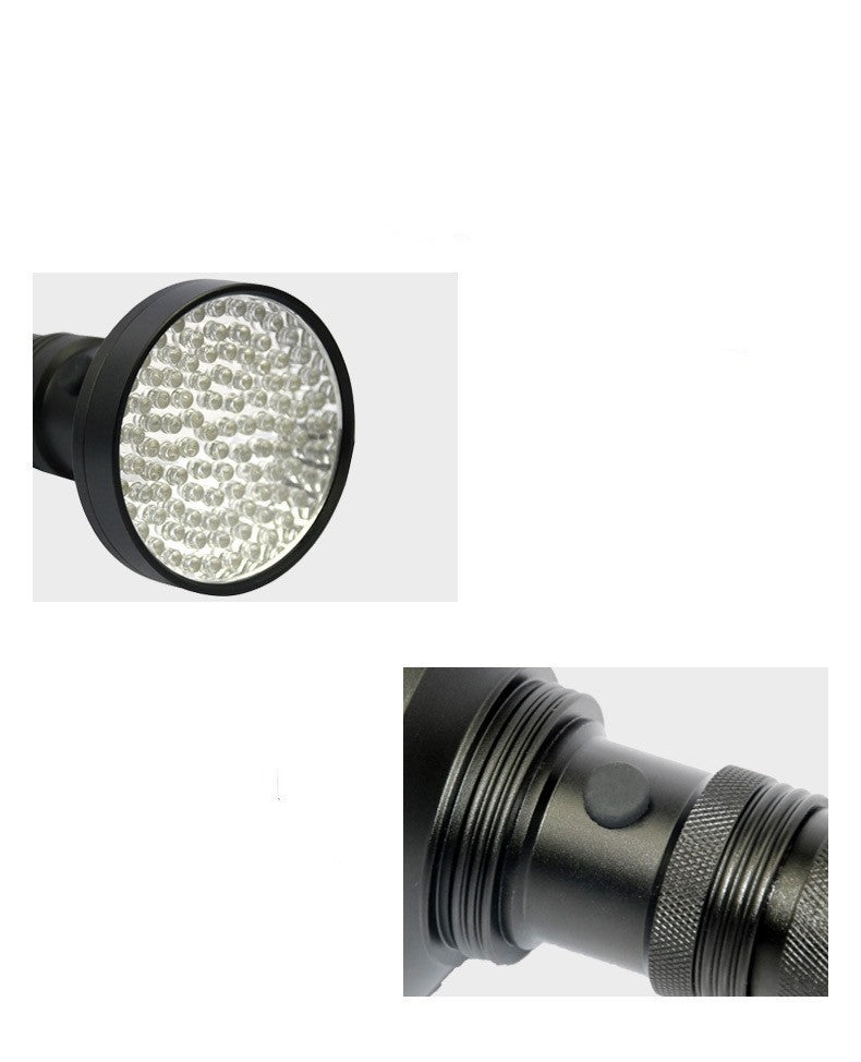 Violet Fluorescent Agent Detection Flashlight with 800 Power Supply - violet flashlight fluorescent agent detection lamp