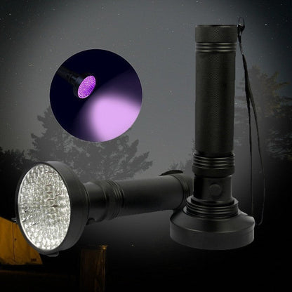 Violet Fluorescent Agent Detection Flashlight with 800 Power Supply - violet flashlight fluorescent agent detection lamp