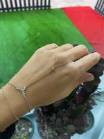 VIP Queen Hand Chain Bracelet Elegant Regal Jewelry for Women - vip queen hand chain bracelet