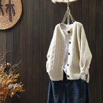 Viscose Fiber Cardigan Style Free Size Lightweight Sweater for Women - viscose fiber cardigan style