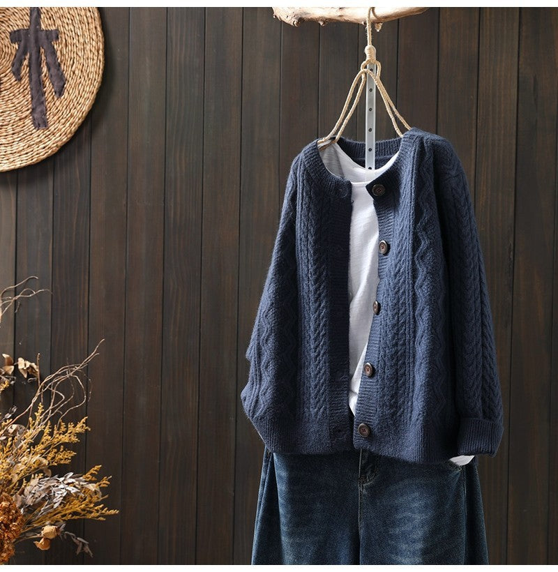 Viscose Fiber Cardigan Style Free Size Lightweight Sweater for Women - viscose fiber cardigan style