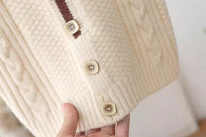 Viscous Fiber Leisure Beige Baby Sweater Vest Outwear in Multiple Sizes - Teleplus baby sweater vest outwear