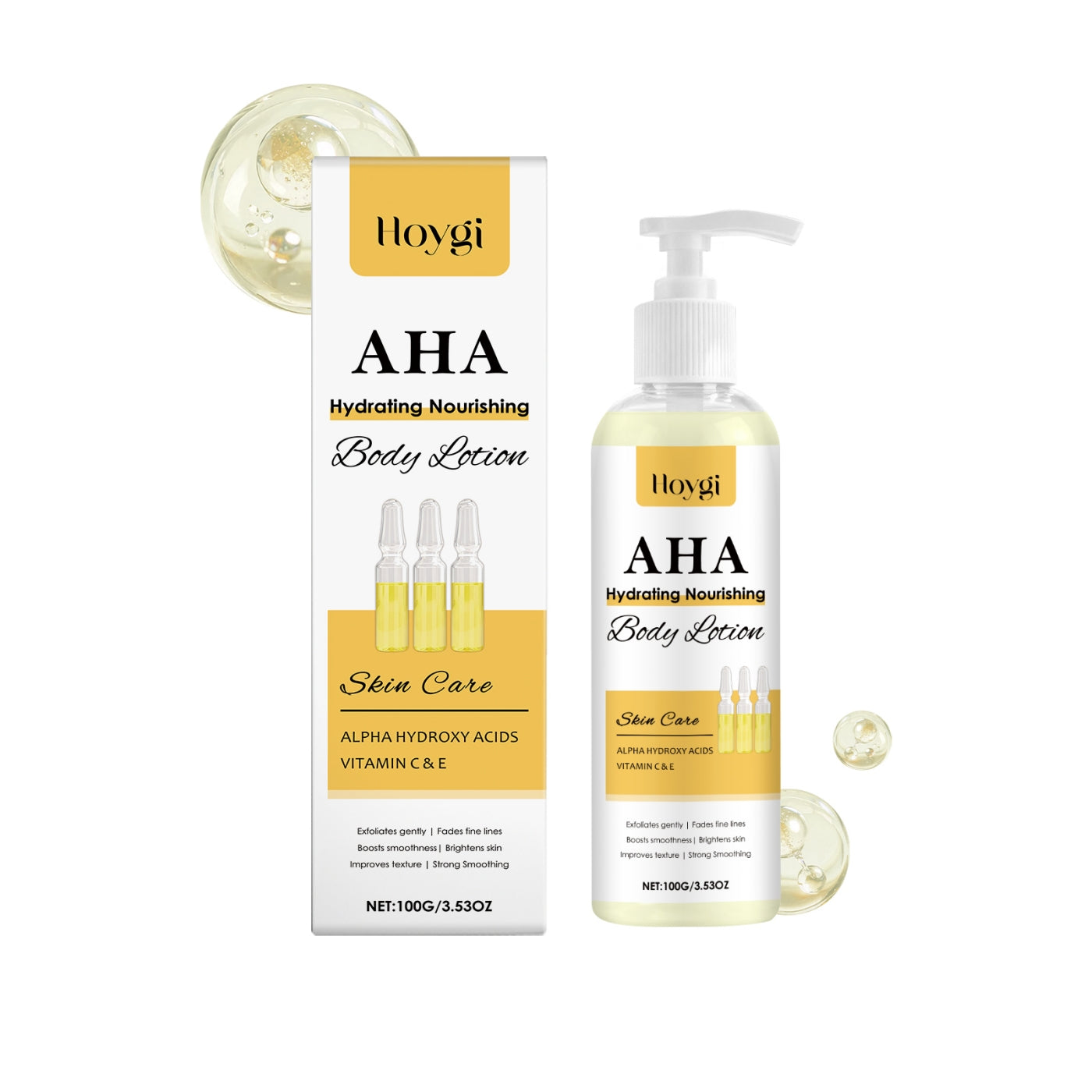 Vitamin C and E Hydrating Body Milk for Smooth Radiant Skin - body milk