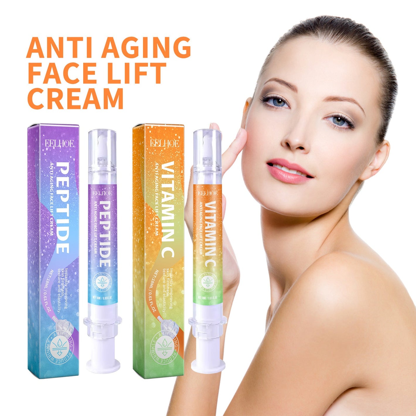 Vitamin C Anti-Wrinkle Cream for Hydrating and Elastic Skin Care - Teleplus facial care hydrating elastic skin