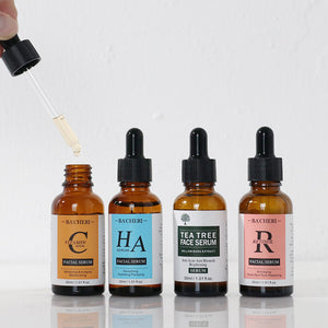 Vitamin C Brightening Serum Breaks Black Spots and Constrains Pores - While Your Glow vitamin c breaks brightens skin