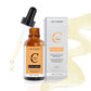 Vitamin C Brightening Serum Breaks Black Spots and Constrains Pores - While Your Glow vitamin c breaks brightens skin