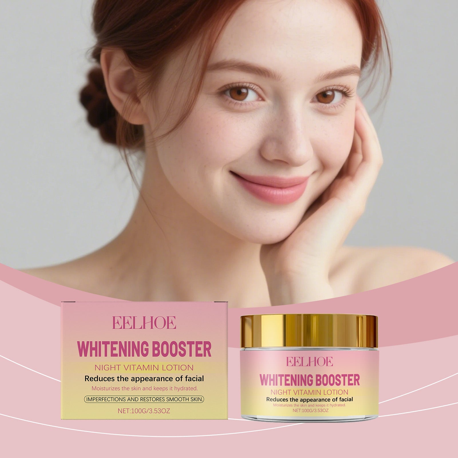 Vitamin C Face Moisturizer with Niacinamide Ceramide and Shea Butter