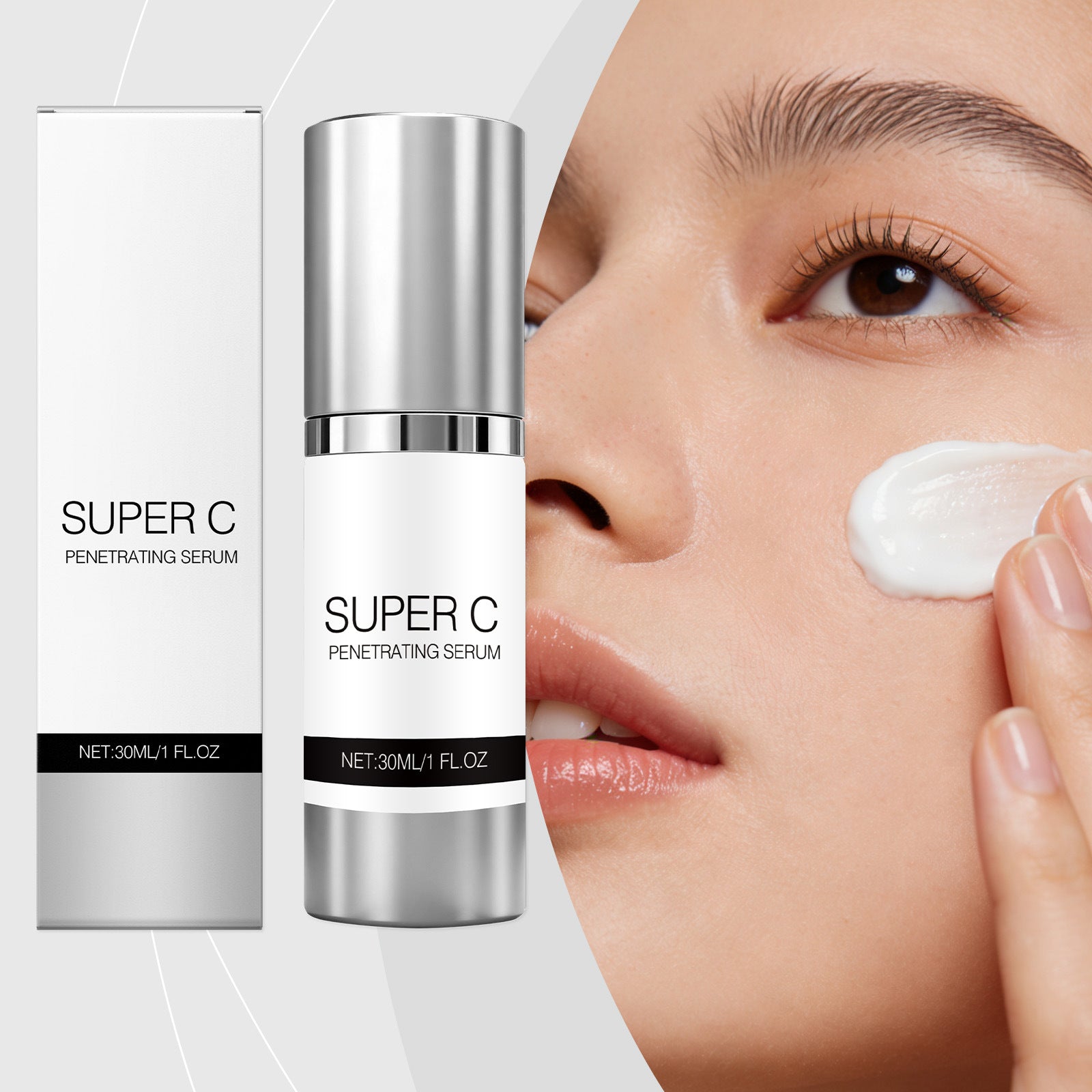Vitamin C Face Serum Brightening Anti Aging Hydrating Skin Care