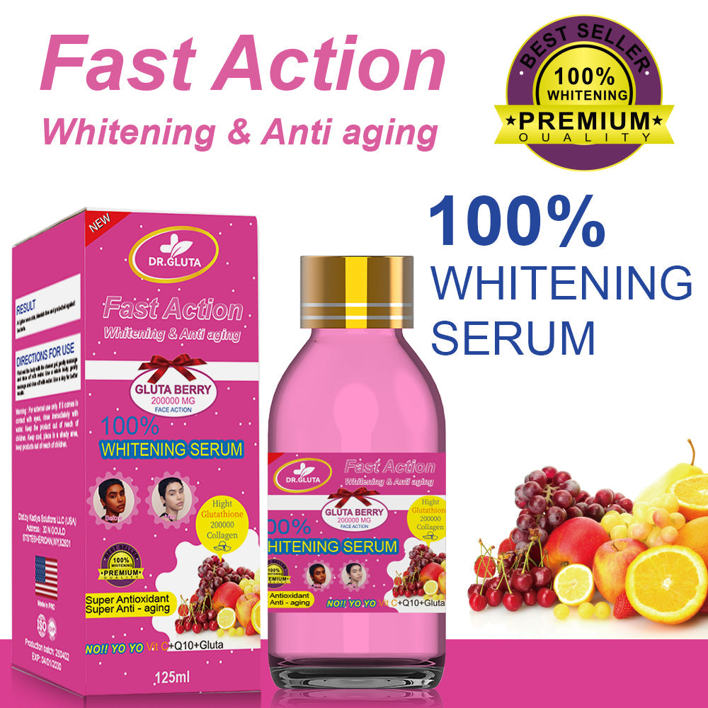 Vitamin C Face Serum for Glowing Skin Anti Aging Hyaluronic Acid Moisturizer - Teleplus