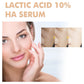 Vitamin C Face Serum with Lactic Acid Hyaluronic and Glycerin 30ml - lactic acid