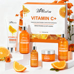 Vitamin C Skin Care Gift Set for Moisturizing and Brightening - Teleplus skin care gift set skincare types vitamin c