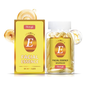 Vitamin E Facial Moisturizing Capsules with Hyaluronic Acid and Panthenol - Teleplus vitamin e facial moisturizing