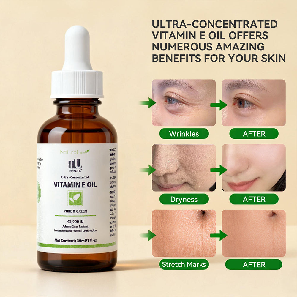 Vitamin E Oil for Skin Nourishment and Moisturizing Body Care - vitamin e oil