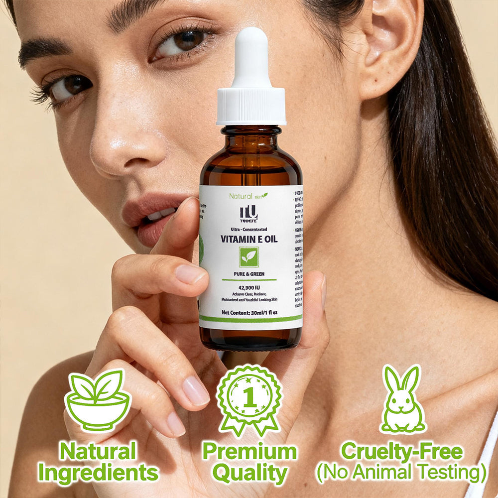 Vitamin E Oil for Skin Nourishment and Moisturizing Body Care - vitamin e oil