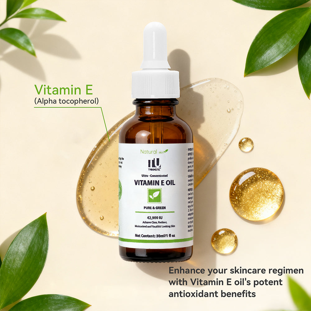 Vitamin E Oil for Skin Nourishment and Moisturizing Body Care - vitamin e oil