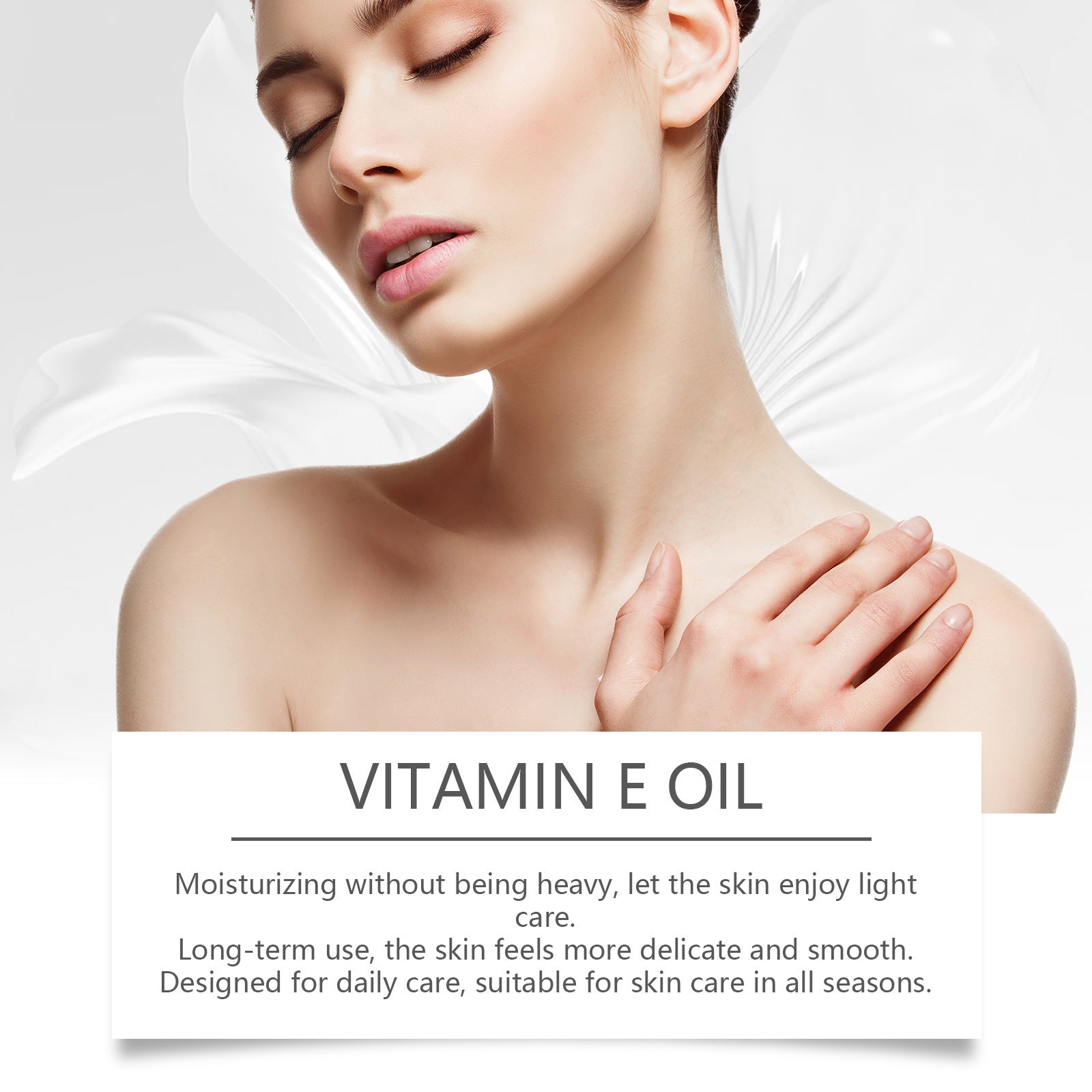 Vitamin E Skin Care Oil for Facial and Body Moisturizing Tender Massage - Teleplus facial body skin moisturizing tender