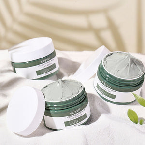Volcanic Rock Deep Pore Cleaning Clay Mask for All Skin Types 100g - volcanic rock deep pore cleaning daub-type mask