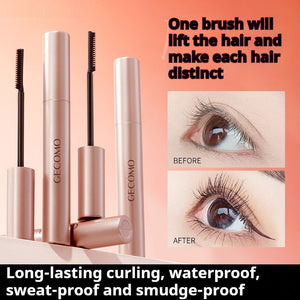 Volumizing Black Mascara Waterproof Lengthening Smudge Proof Eye Makeup - lengthening smudge proof black mascara