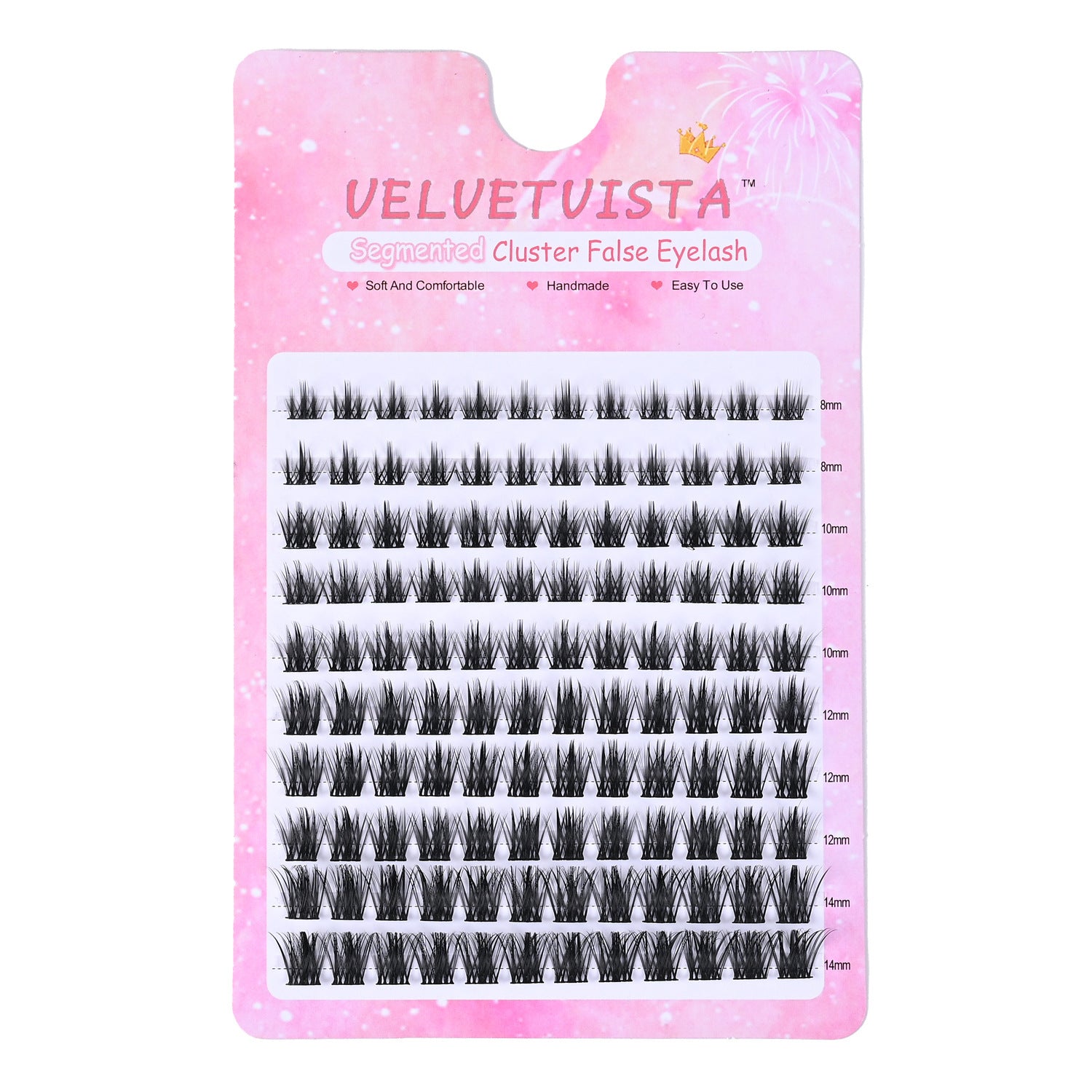 W50 False Eyelashes with Double-Headed Adhesive and Pink or Gold Tweezers - Teleplus w50 false eyelashes capacity