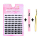 W50 False Eyelashes with Double-Headed Adhesive and Pink or Gold Tweezers - Teleplus w50 false eyelashes capacity
