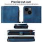 Wallet Flip Zipper Phone Leather Case - Wallet Flip Zipper Case with Magnetic Suction Options