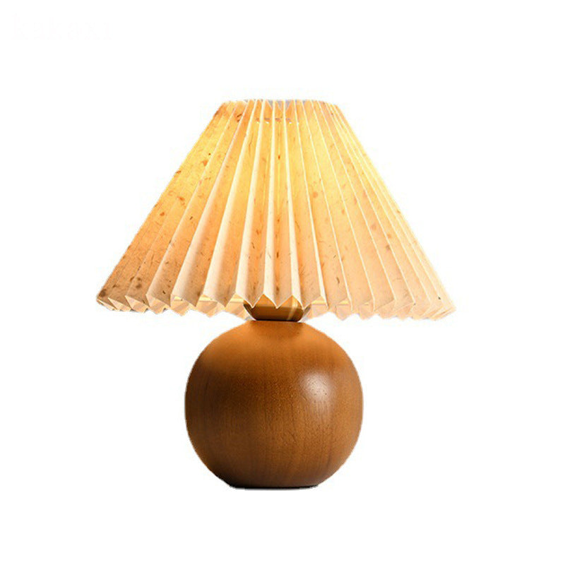 Walnut Color Changing Tricolor Bulb for Bedroom Bedside Lamp and Cozy Atmosphere Table - Teleplus bedroom bedside lamp