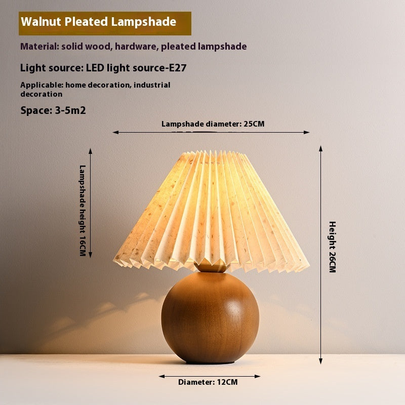 Walnut Color Changing Tricolor Bulb for Bedroom Bedside Lamp and Cozy Atmosphere Table - Teleplus bedroom bedside lamp