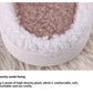Warm Artificial Wool Indoor Slippers for Men and Women with Non-Slip Sole - warm artificial wool indoor slippers