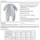 Warm Out Thickened Fleece-lined Baby Jumpsuits - Snuggle Up in Diamond Lattice Fleece Jumpsuits