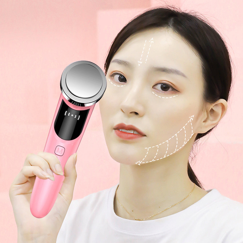 Vibration IPL Gear for Warm Skin Rejuvenation and Facial Massage - with a Ticklish Massager warm skin rejuvenation