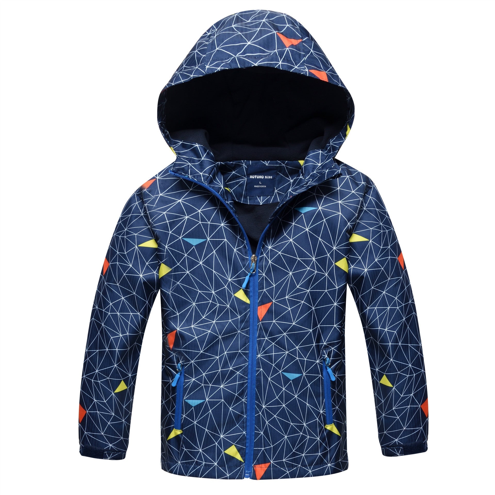 Warm Waterproof Cloth Outdoor Sports Windbreaker for Boys Over 8 Years - Teleplus outdoor sports windbreaker warm