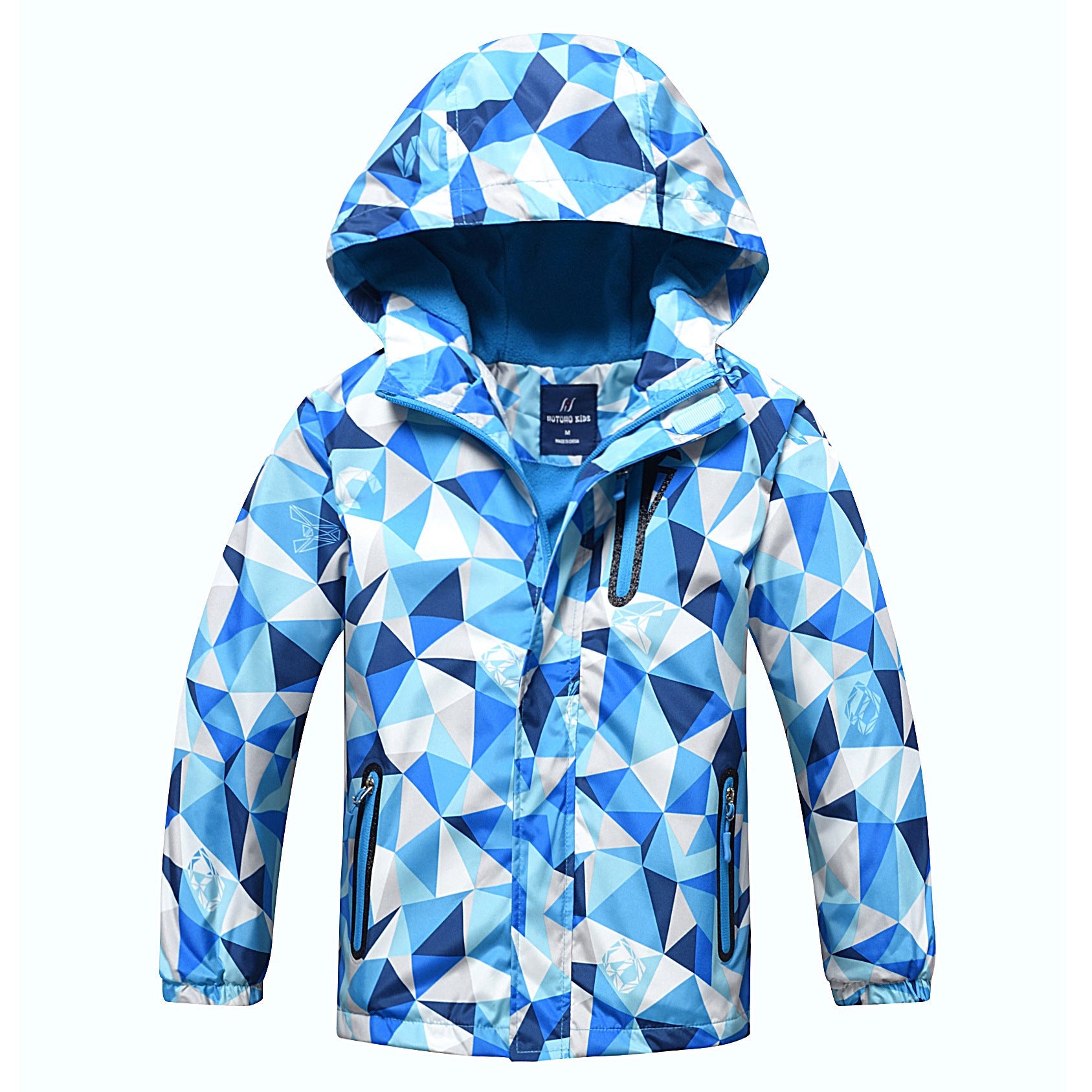 Warm Waterproof Cloth Outdoor Sports Windbreaker for Boys Over 8 Years - Teleplus outdoor sports windbreaker warm
