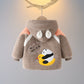 Warm Winter Mink Velvet Padded Jacket for Middle-Aged and Large Children - Teleplus Kids warm winter mink velvet padded