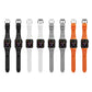 Watch Liquid Silicone Strap S9 Pin Buckle Ultra Folding Buckle Strap - Watch Liquid Silicone Strap with Silver Buckle