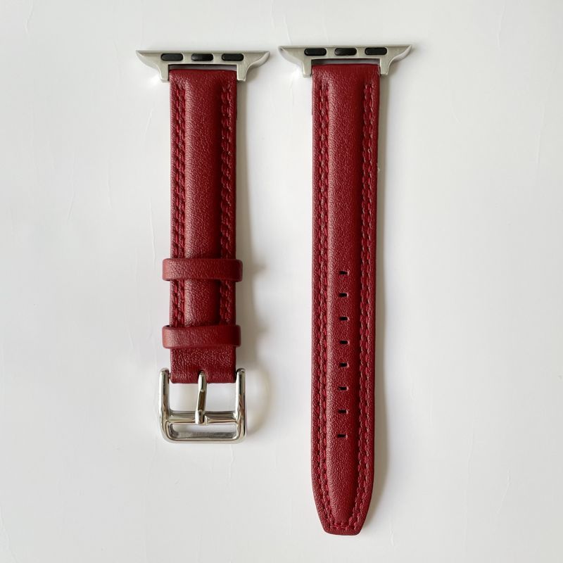 Watch Strap Genuine Leather Iwatch Strap Applewatch - Genuine Leather iWatch Strap Compatible with Dial Options