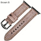 Watch strap with leather - Leather Buckle Watch Strap with 205mm Length