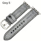 Watch strap with leather - Leather Buckle Watch Strap with 205mm Length