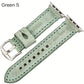 Watch strap with leather - Leather Buckle Watch Strap with 205mm Length