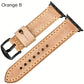 Watch strap with leather - Leather Buckle Watch Strap with 205mm Length