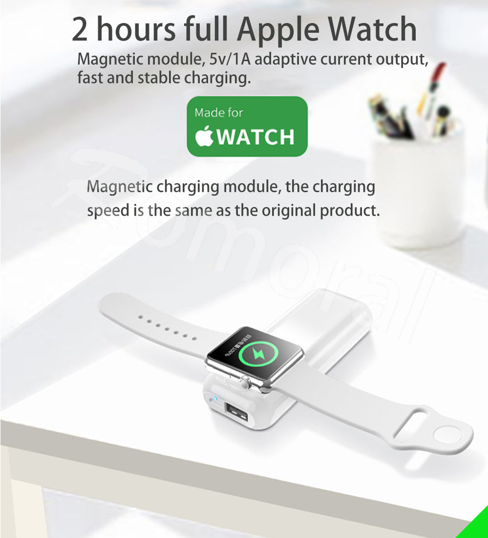 Watch Wireless Charging 5500 Mobile Power Bank - Watch Wireless Charging 5500 Mobile Power Bank Battery Type