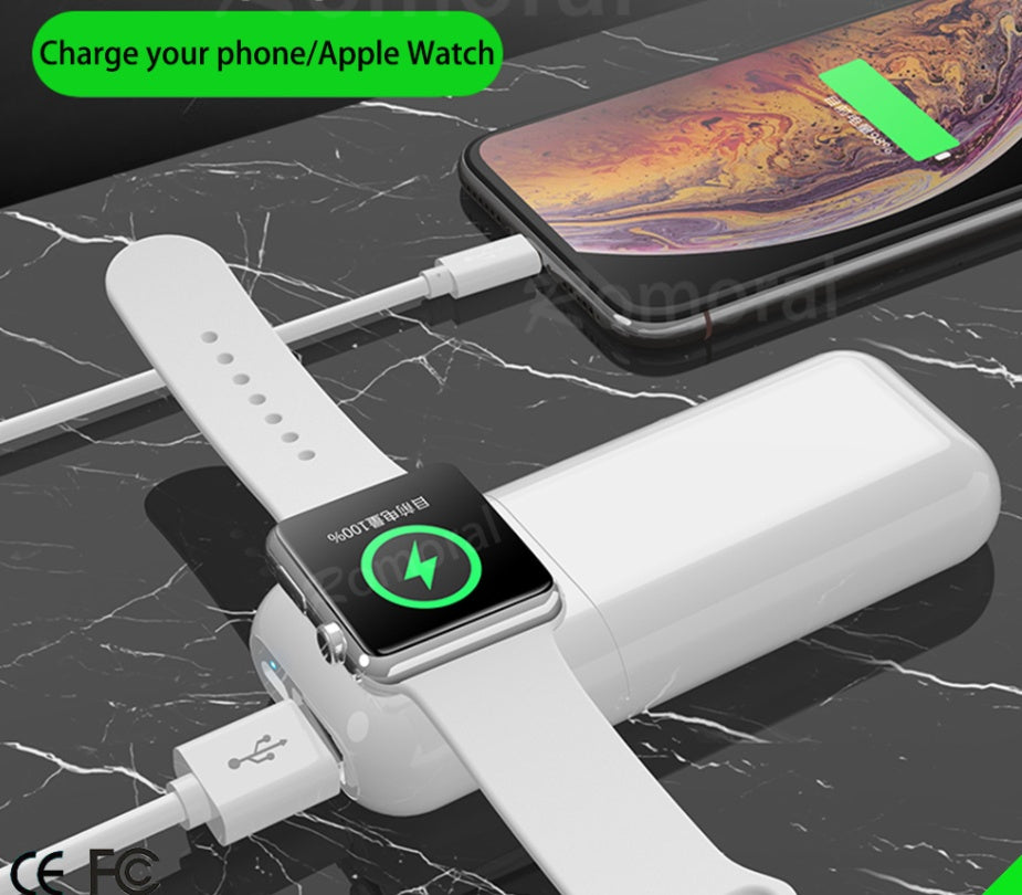 Watch Wireless Charging 5500 Mobile Power Bank - Watch Wireless Charging 5500 Mobile Power Bank Battery Type