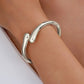 Water Drop Streamline Exaggerated Bracelet Alloy Unisex Jewelry - water drop streamline exaggerated bracelet