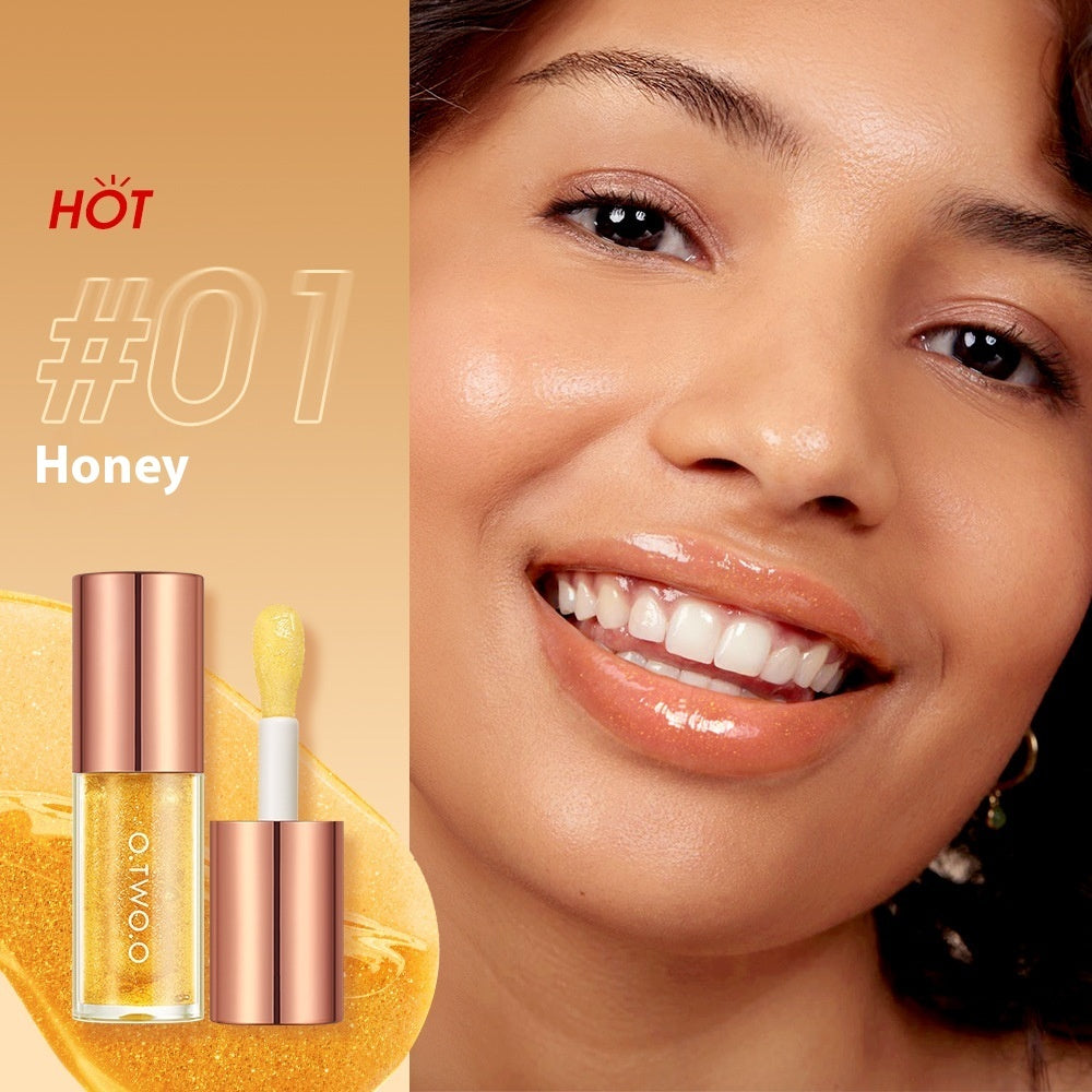 Water Glass Transparent Toot Lip Gloss for Hydrating and Enhancing Skin Tone - Teleplus water glass transparent toot