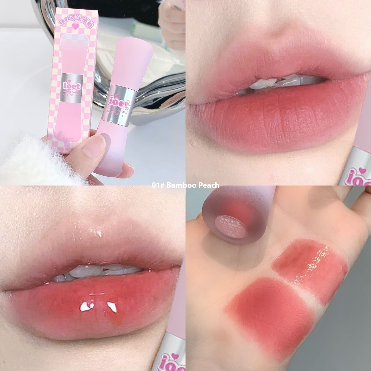 Water Light Lipstick with Matte Finish Discoloration Resistance for All Skin Types - Teleplus lip lacquer matte finish