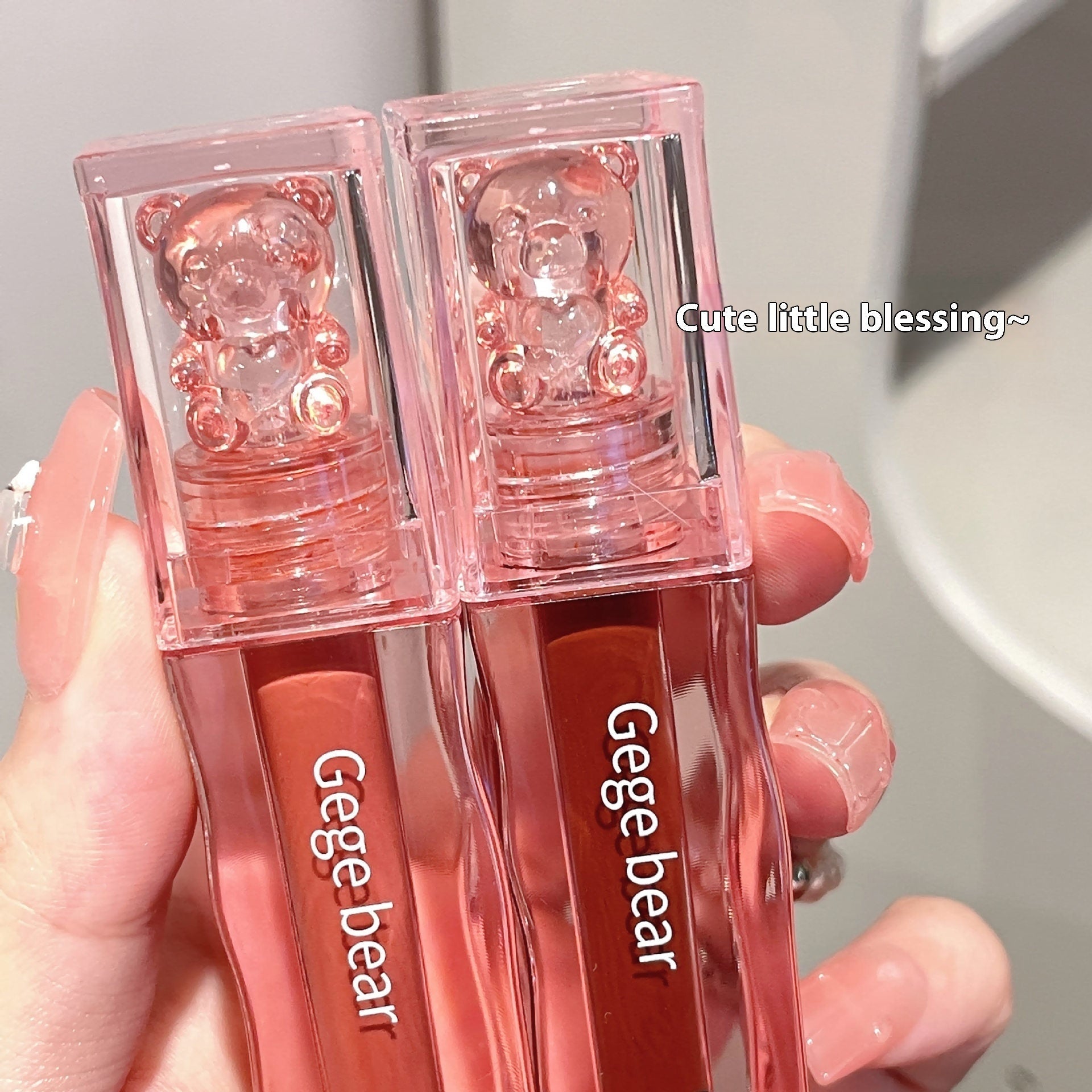 Water Light Mirror Transparent Lip Lacquer with Rich Moist Ice and Discoloration Resistance - Teleplus rich moist ice