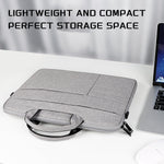 Water Repellent Laptop Bag with Modern Design and Durable Fabric - Teleplus external dimensions internal laptop bag