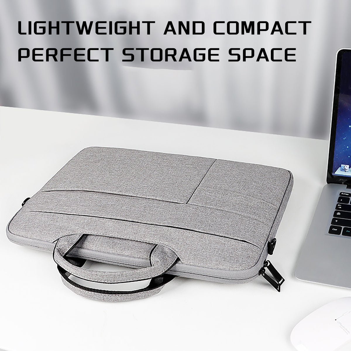 Water Repellent Laptop Bag with Modern Design and Durable Fabric - Teleplus external dimensions internal laptop bag