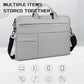 Water Repellent Laptop Bag with Modern Design and Durable Fabric - Teleplus external dimensions internal laptop bag